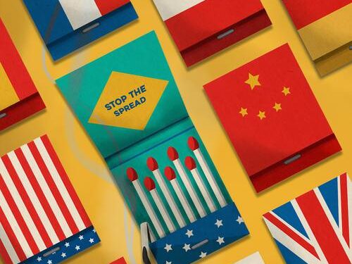 Markets trade higher all over Europe as reassuring virus updates from Italy, France and the UK