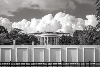 Lights on for the White House battle