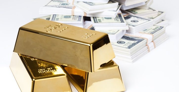 Gold remains positive while stocks in green and greenback  slowing down